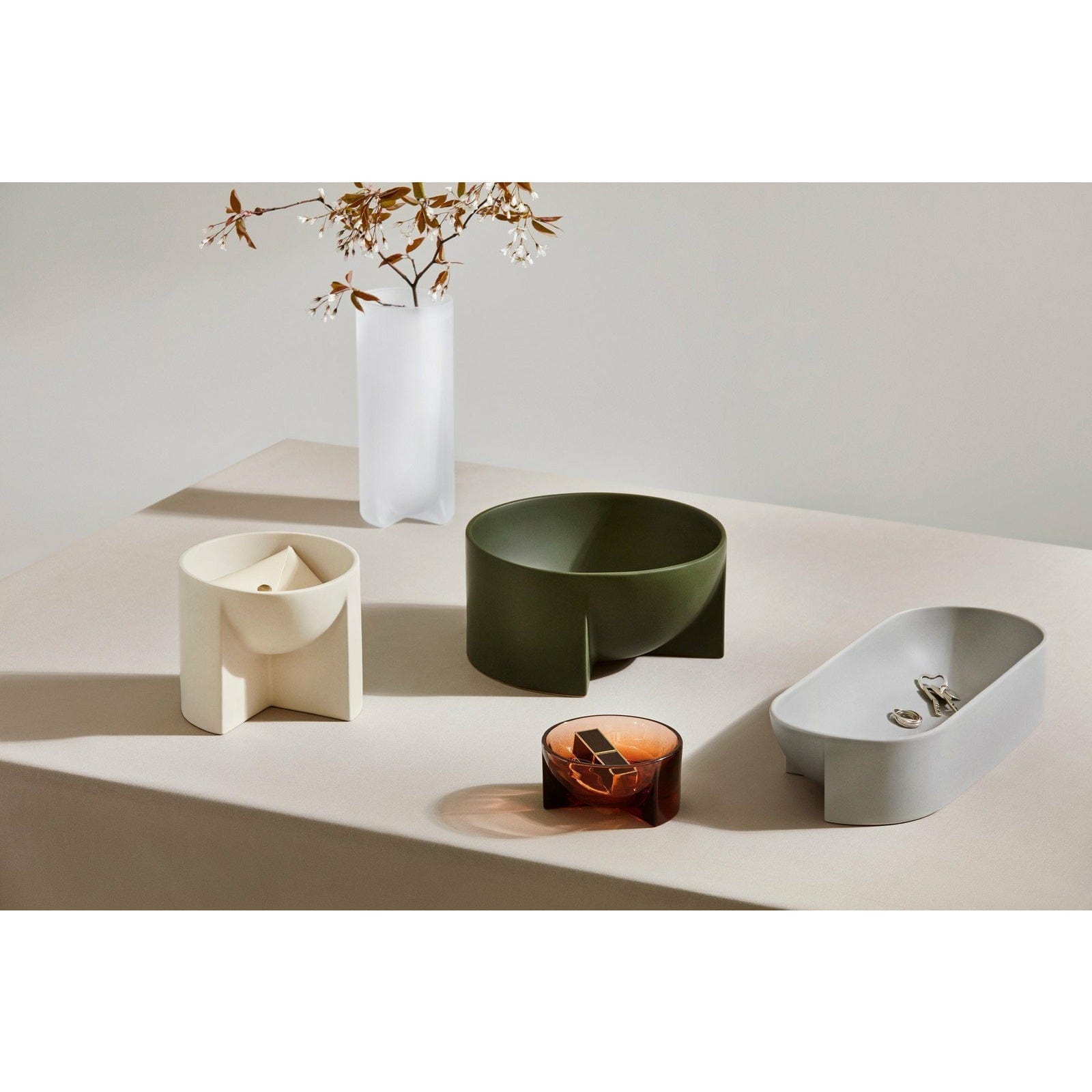[product_category]-Iittala Kuru Ceramic Bowl Moss Green, 16cm-Iittala-6411923667920-1051705-IIT-2