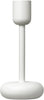 Iittala Nappula Candlestick White, 18,3 cm