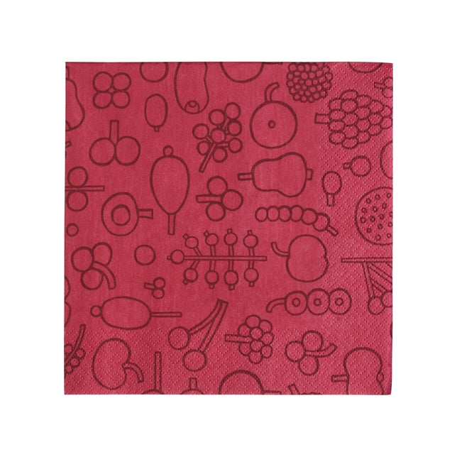 [product_category]-Iittala Otc Paper Napkins 33cm, Frutta Red-Iittala-6411923675284-1063053-IIT-1