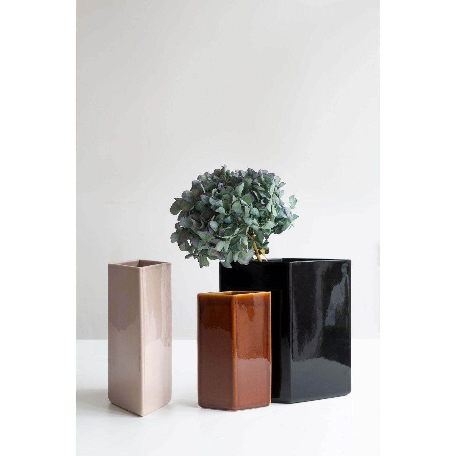 [product_category]-Iittala Ruutu Ceramic Vase Black, 22,5cm-Iittala-6411923667982-1051703-IIT-2