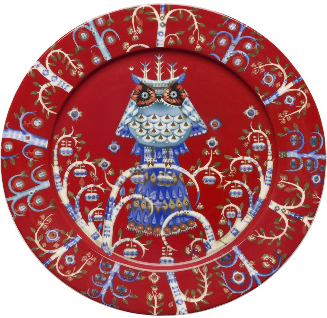 [product_category]-Iittala Taika Plate Red, 27cm-Iittala-6411923650090-1013907-IIT-1
