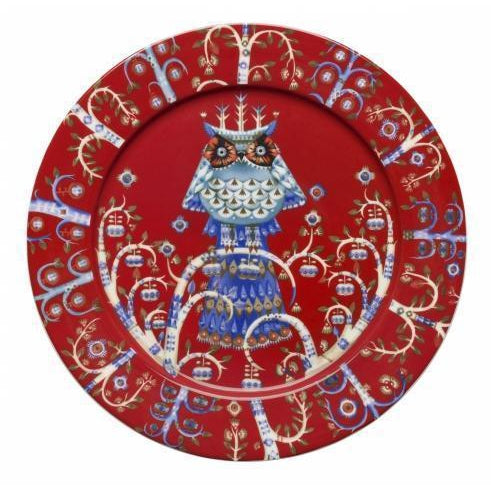 [product_category]-Iittala Taika Plate Red, 27cm-Iittala-6411923650090-1013907-IIT-2