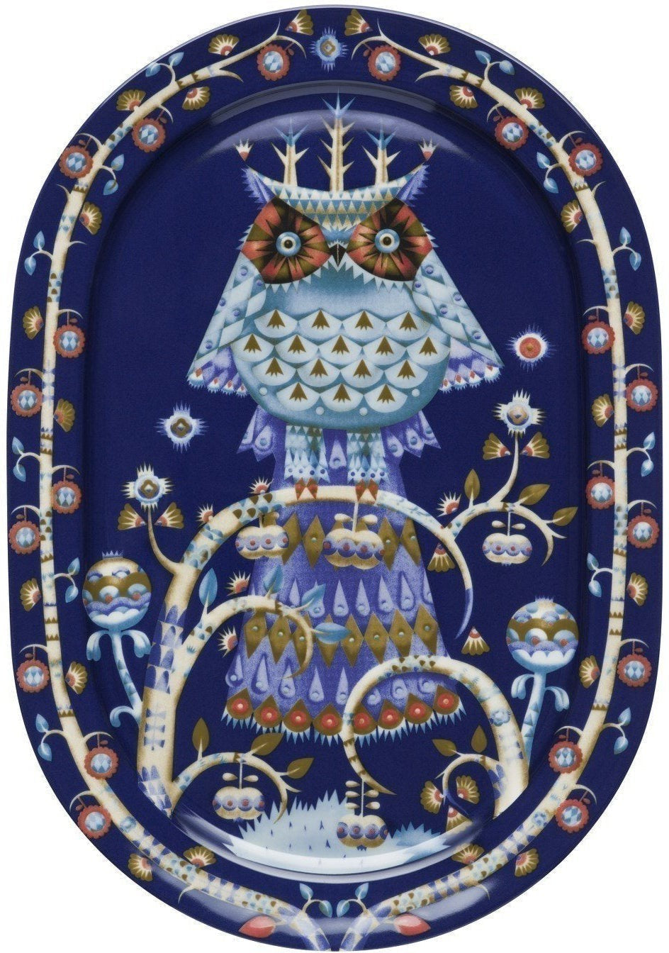 [product_category]-Iittala Taika Serving Plate Oval Blue , 41cm-Iittala-7320060188832-1011641-IIT-1