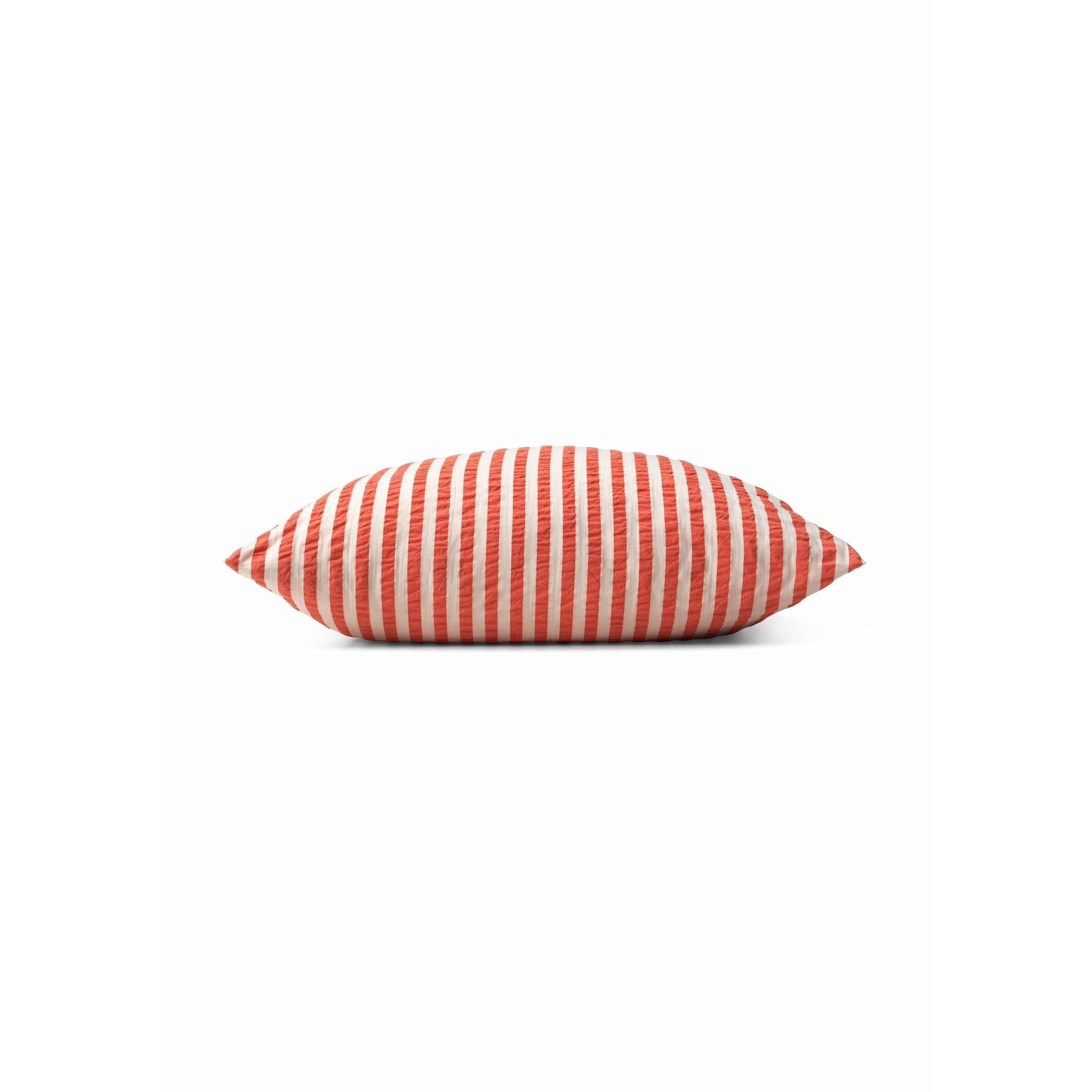 [product_category]-Juna Bæk & Bølge Lines Pillowcase 63x60 Cm, Chili/Birch-Juna-5713397366677-636667-JUN-2