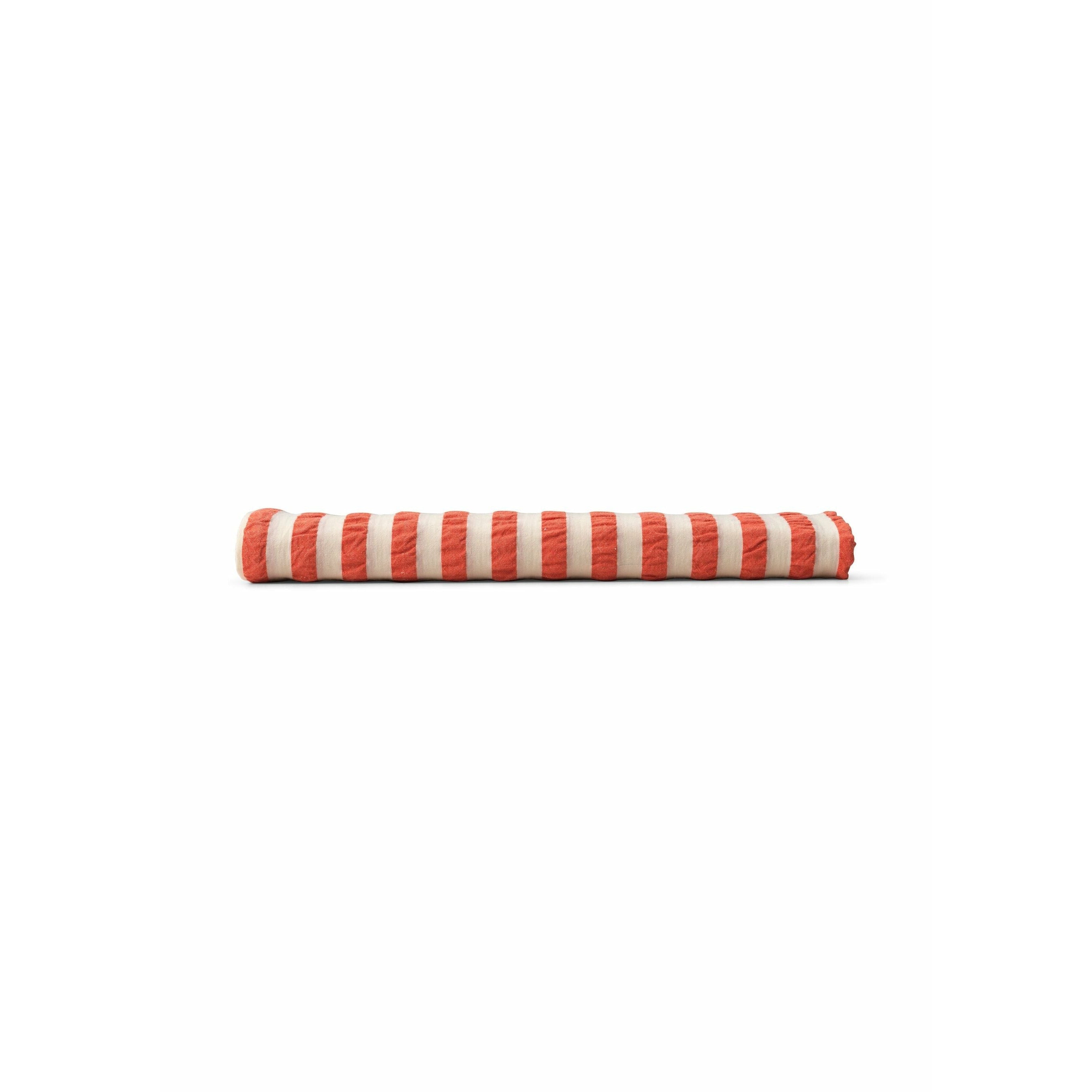 [product_category]-Juna Bæk & Bølge Lines Pillowcase 63x60 Cm, Chili/Birch-Juna-5713397366677-636667-JUN-4