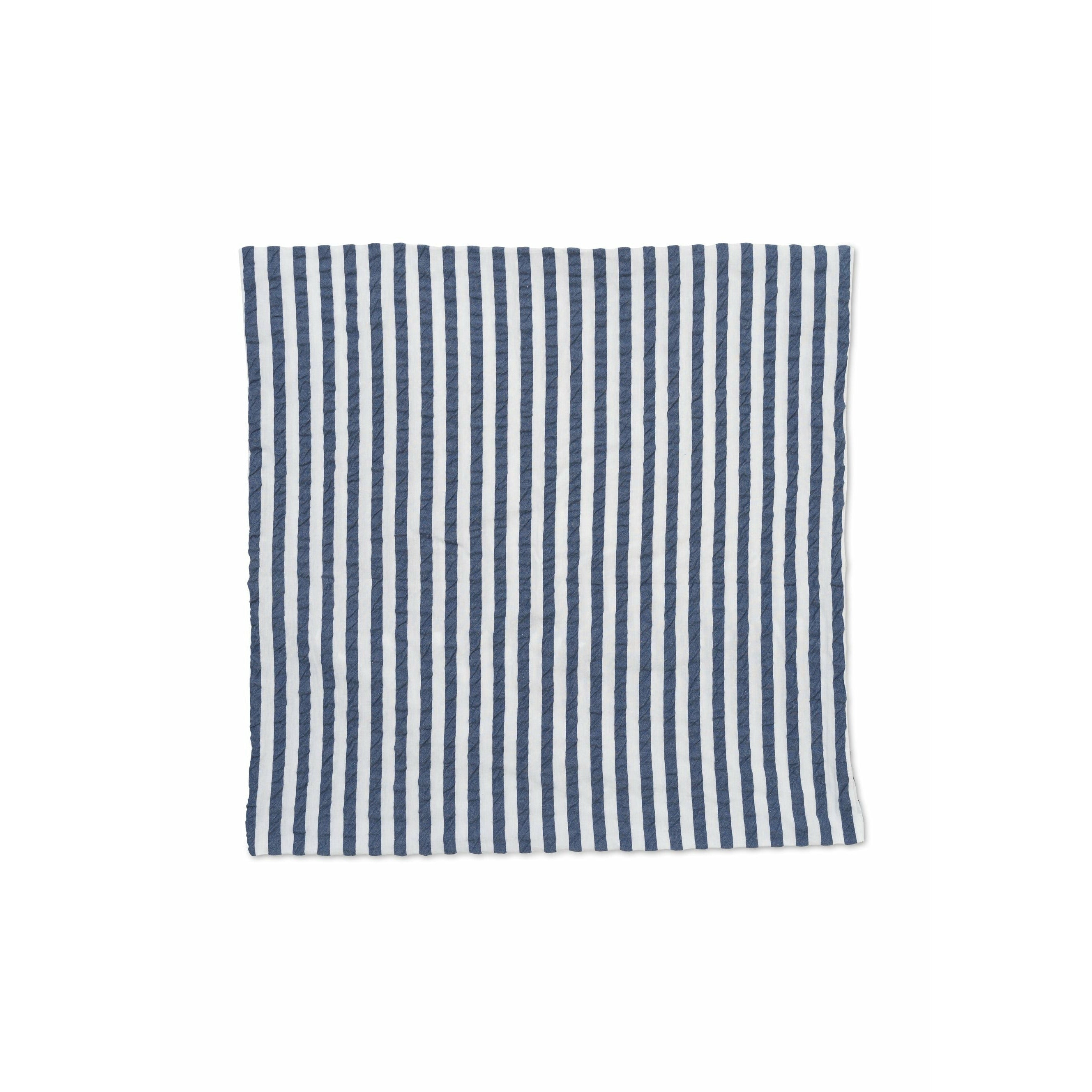 [product_category]-Juna Bæk & Bølge Lines Pillowcase 63x60 Cm, Dark Blue/White-Juna-5713397369302-636930-JUN-3