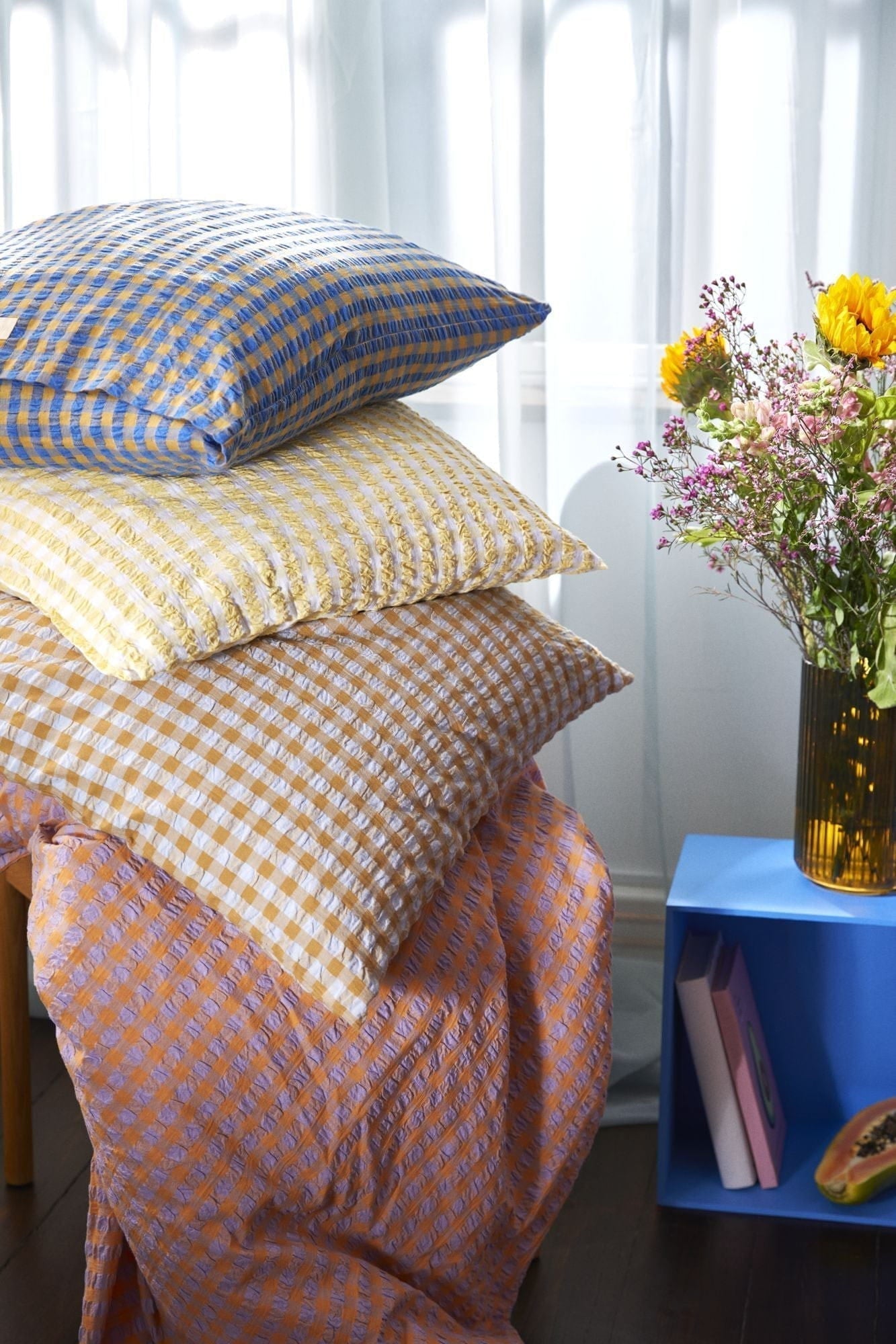 [product_category]-Juna Bæk&Bølge Bed Linen 140x220 Cm, Lavender Blue/Peach-Juna-5713397360491-636049-JUN-3