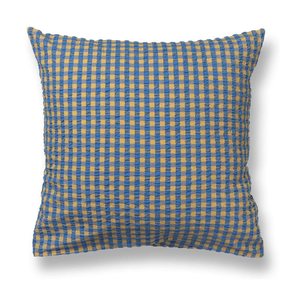 [product_category]-Juna Bæk&Bølge Cushion Cover 63 X60 Cm, Blue/Ochre-Juna-5713397360477-636047-JUN-1