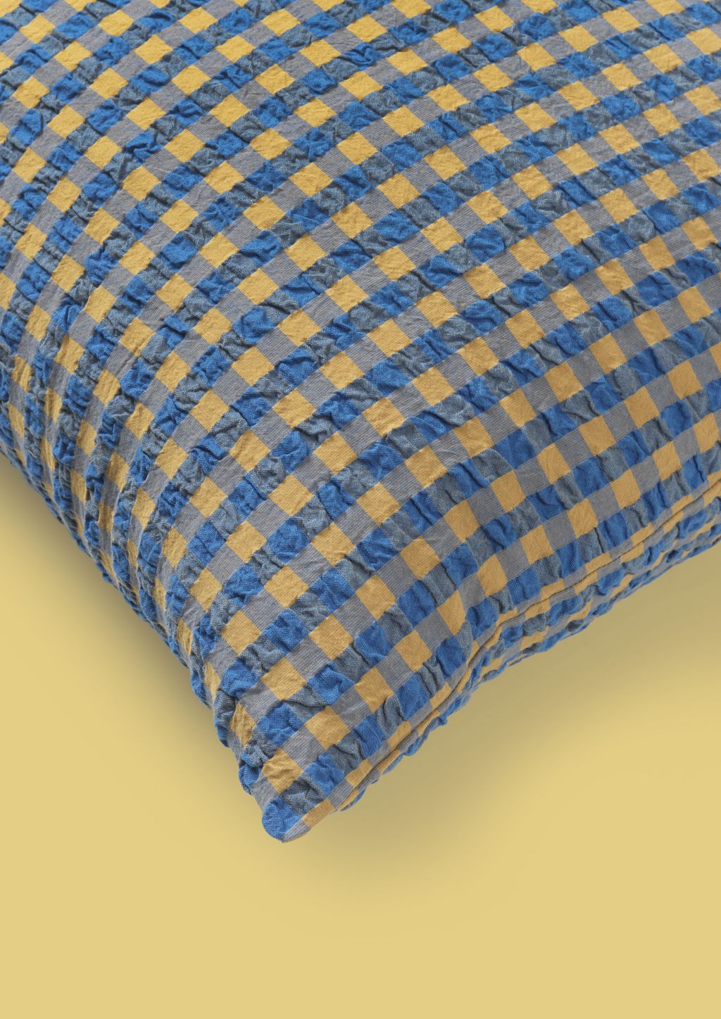 [product_category]-Juna Bæk&Bølge Cushion Cover 63 X60 Cm, Blue/Ochre-Juna-5713397360477-636047-JUN-5