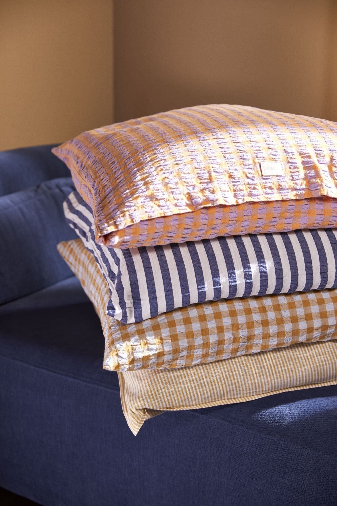 [product_category]-Juna Bæk&Bølge Pillowcase 63x60 Cm, Blue-Juna-5713397360675-636067-JUN-14