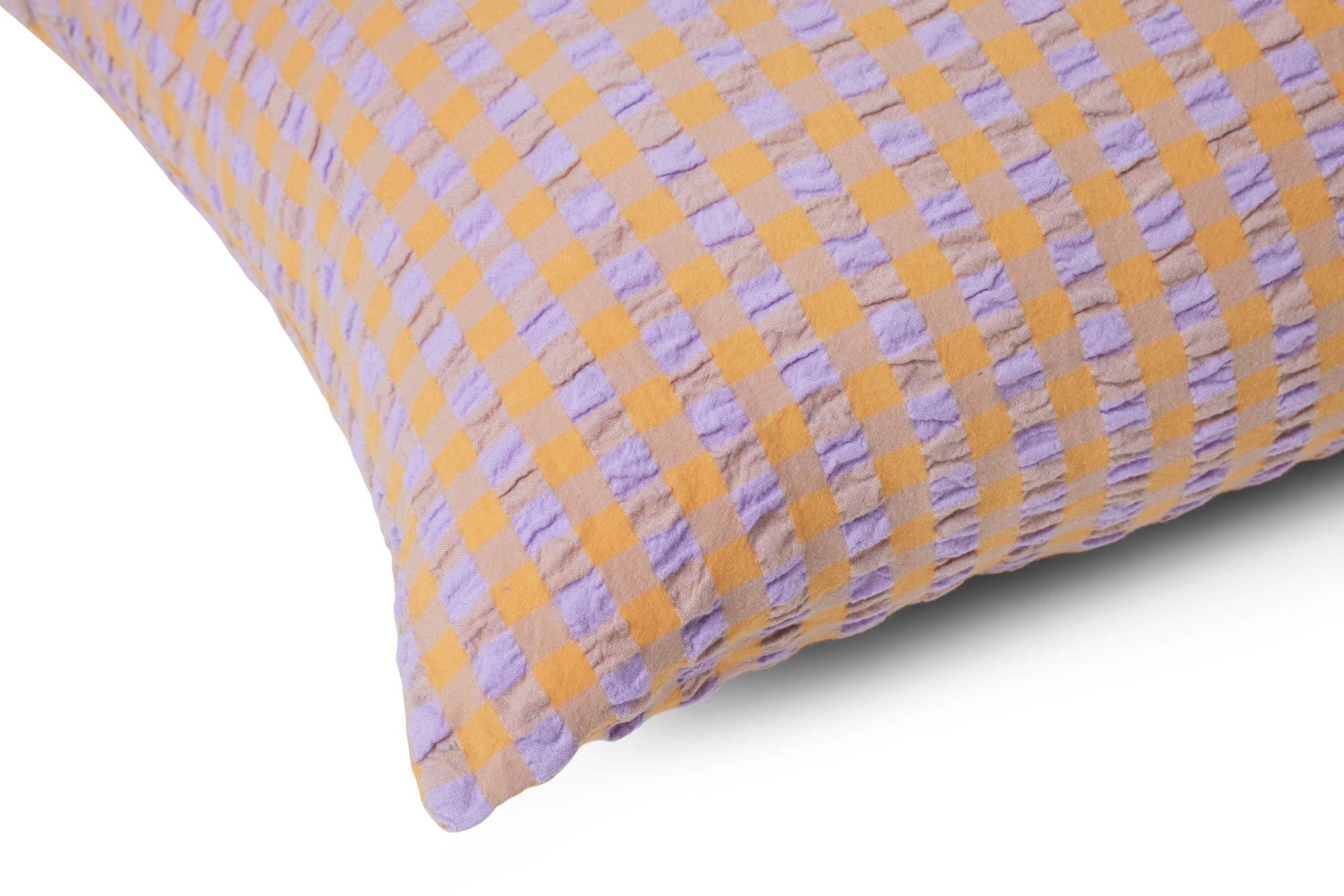 [product_category]-Juna Bæk&Bølge Pillowcase 63x60 Cm, Lavender Blue/Peach-Juna-5713397360514-636051-JUN-5