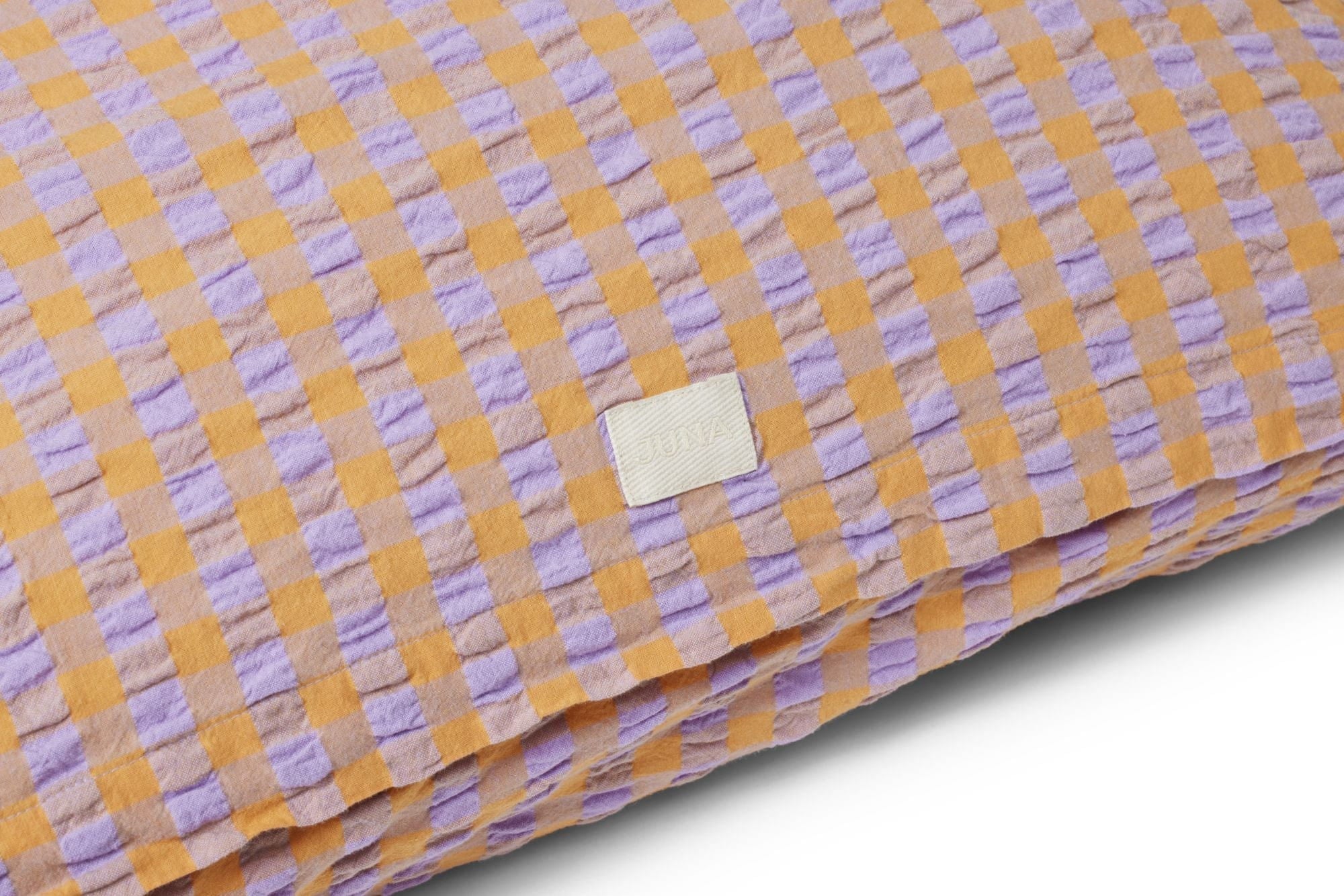 [product_category]-Juna Bæk&Bølge Pillowcase 63x60 Cm, Lavender Blue/Peach-Juna-5713397360514-636051-JUN-6