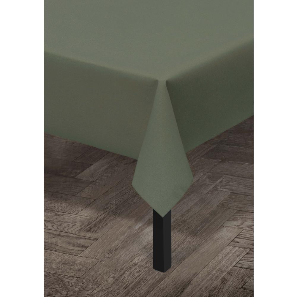 Juna Basic Acrylic ubrus tmavě zelená, 140 cm