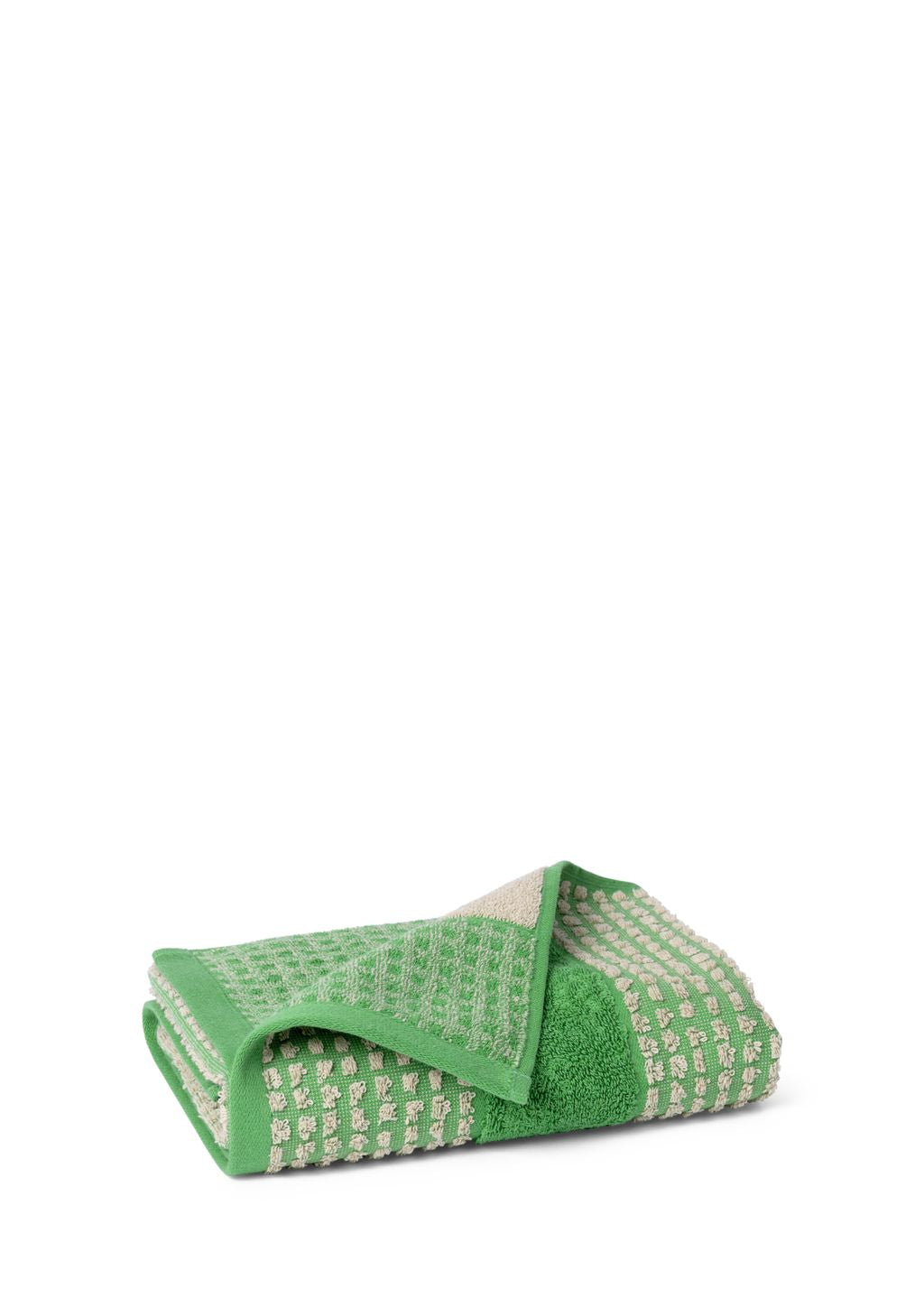 [product_category]-Juna Check Towel 50 X100 Cm, Green/Beige-Juna-5713397150696-615069-JUN-2