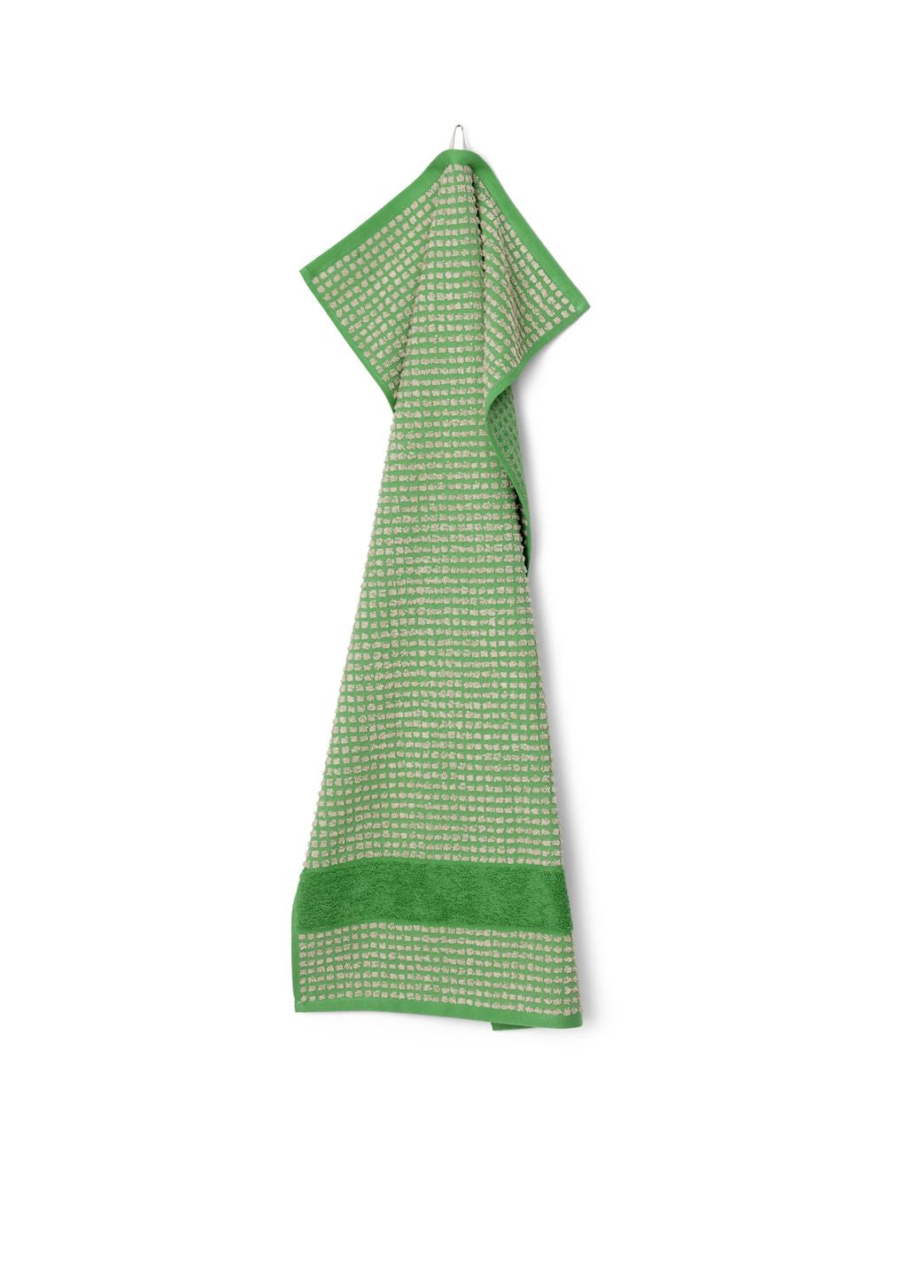 [product_category]-Juna Check Towel 50 X100 Cm, Green/Beige-Juna-5713397150696-615069-JUN-3