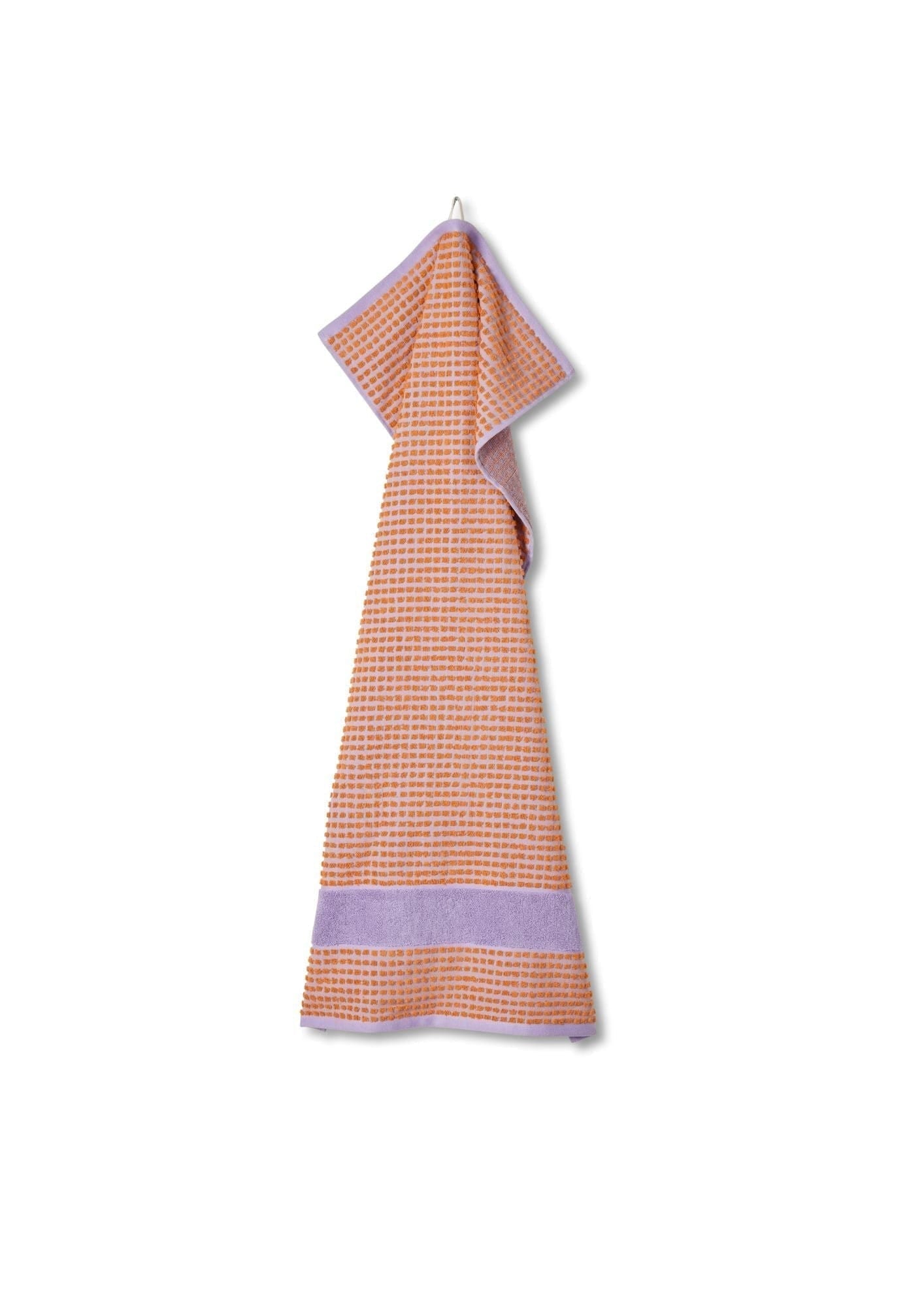[product_category]-Juna Check Towel 50x100 Cm, Purple-Juna-5713397140789-614078-JUN-3