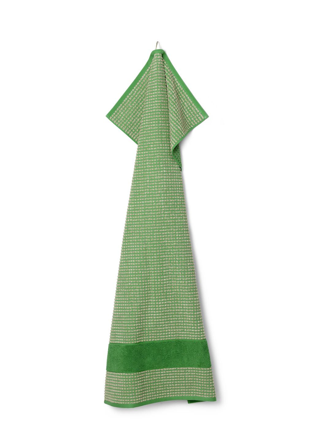 [product_category]-Juna Check Towel 70 X140 Cm, Green/Beige-Juna-5713397150702-615070-JUN-3