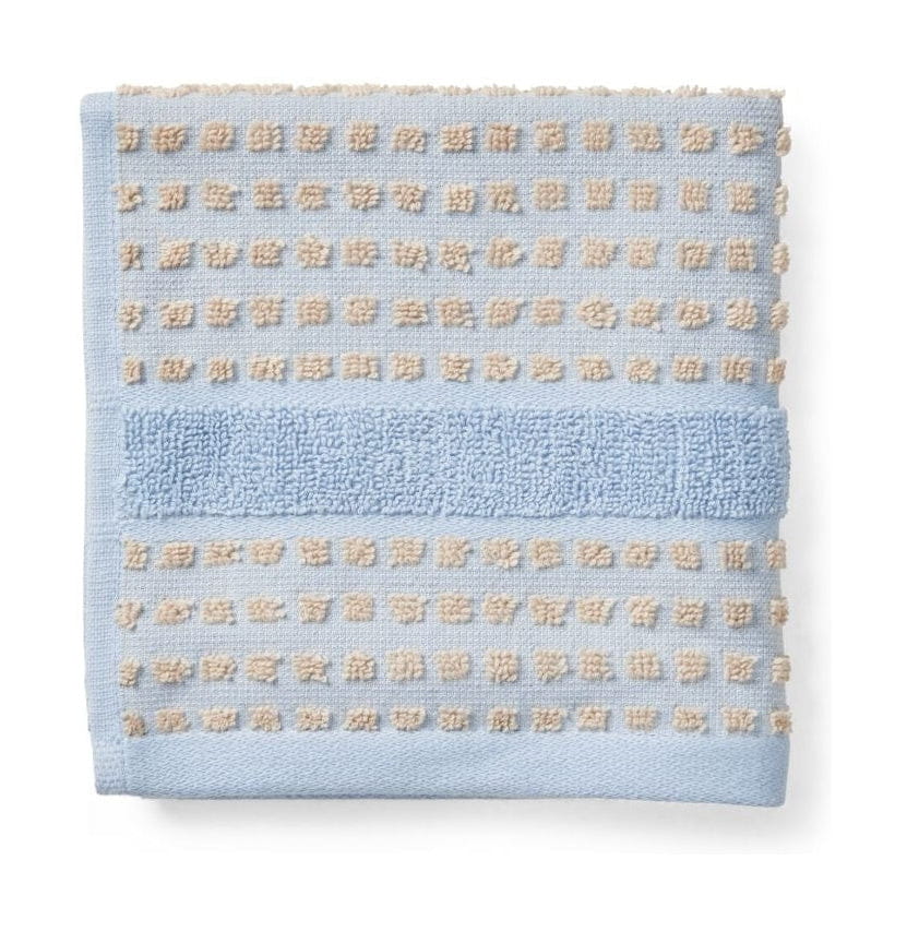 [product_category]-Juna Check Washcloth 30x30 Cm, Light Blue/Sand-Juna-5713397140741-614074-JUN-1
