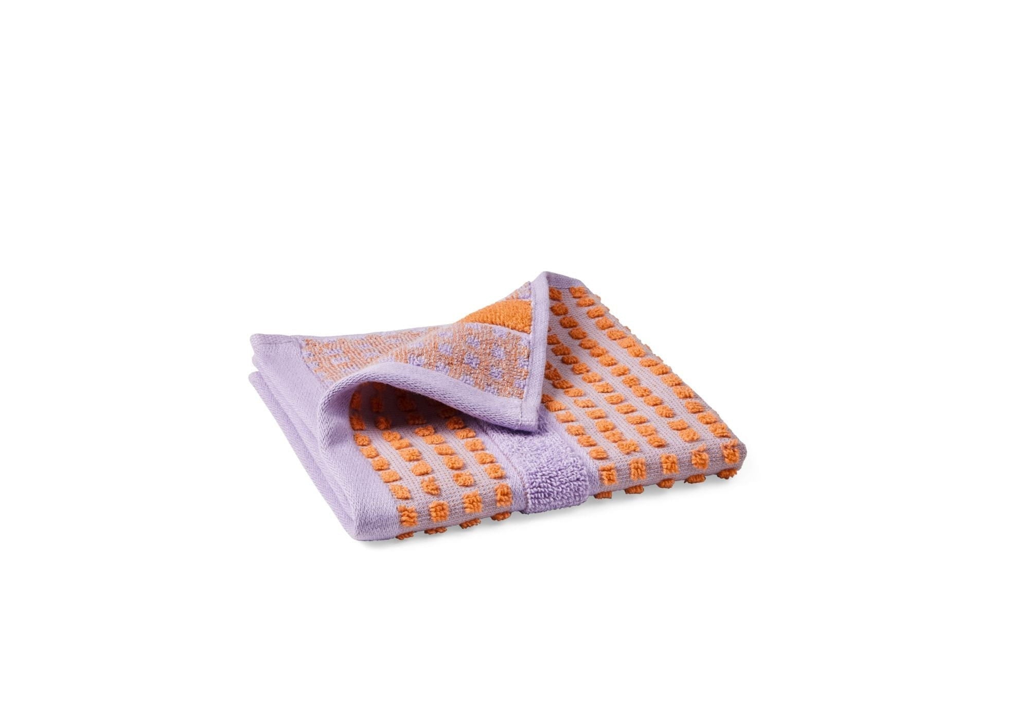 [product_category]-Juna Check Washcloth 30x30 Cm, Purple-Juna-5713397140772-614077-JUN-2