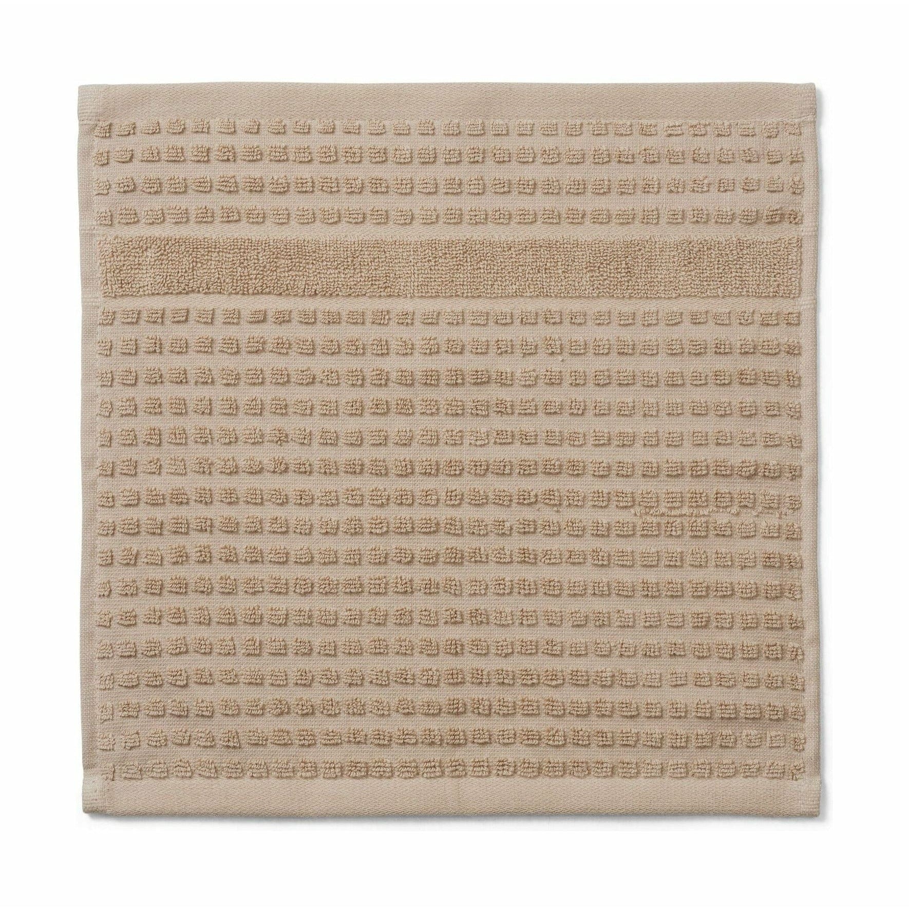 [product_category]-Juna Check Washcloth 30x30 Cm, Sand-Juna-5713397150412-615041-JUN-1