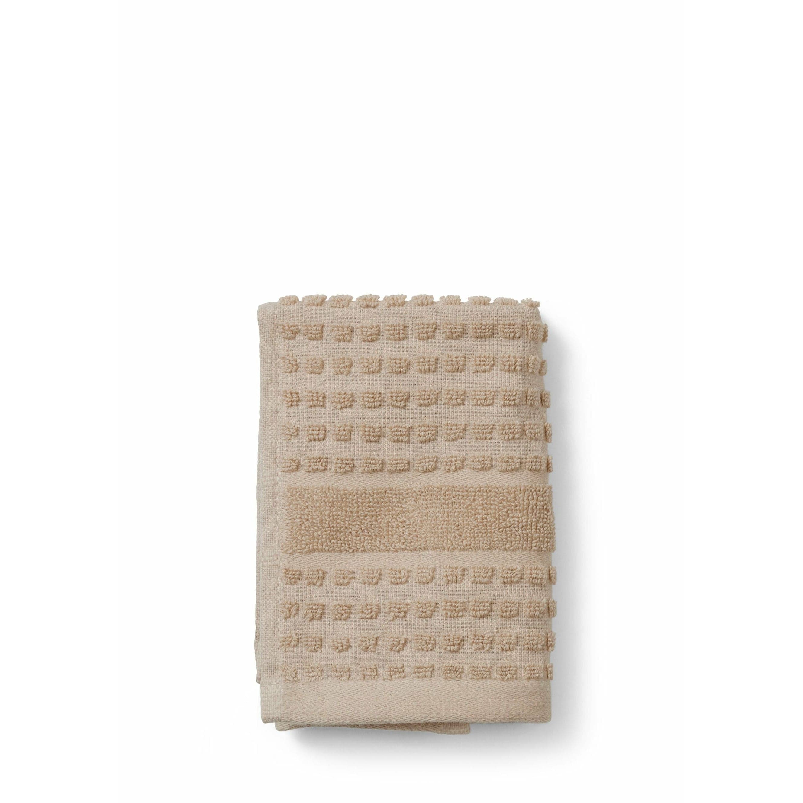 [product_category]-Juna Check Washcloth 30x30 Cm, Sand-Juna-5713397150412-615041-JUN-2