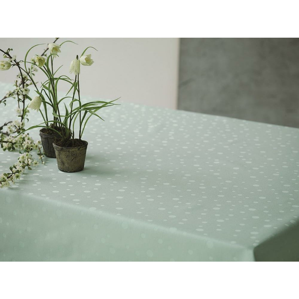 Juna Easter Damask ubrus světle zelená, 150x180 cm
