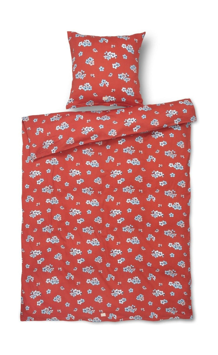[product_category]-Juna Grand Pleasantly Bed Linen 140 X200 Cm, Chili-Juna-5713397370780-637078-JUN-1