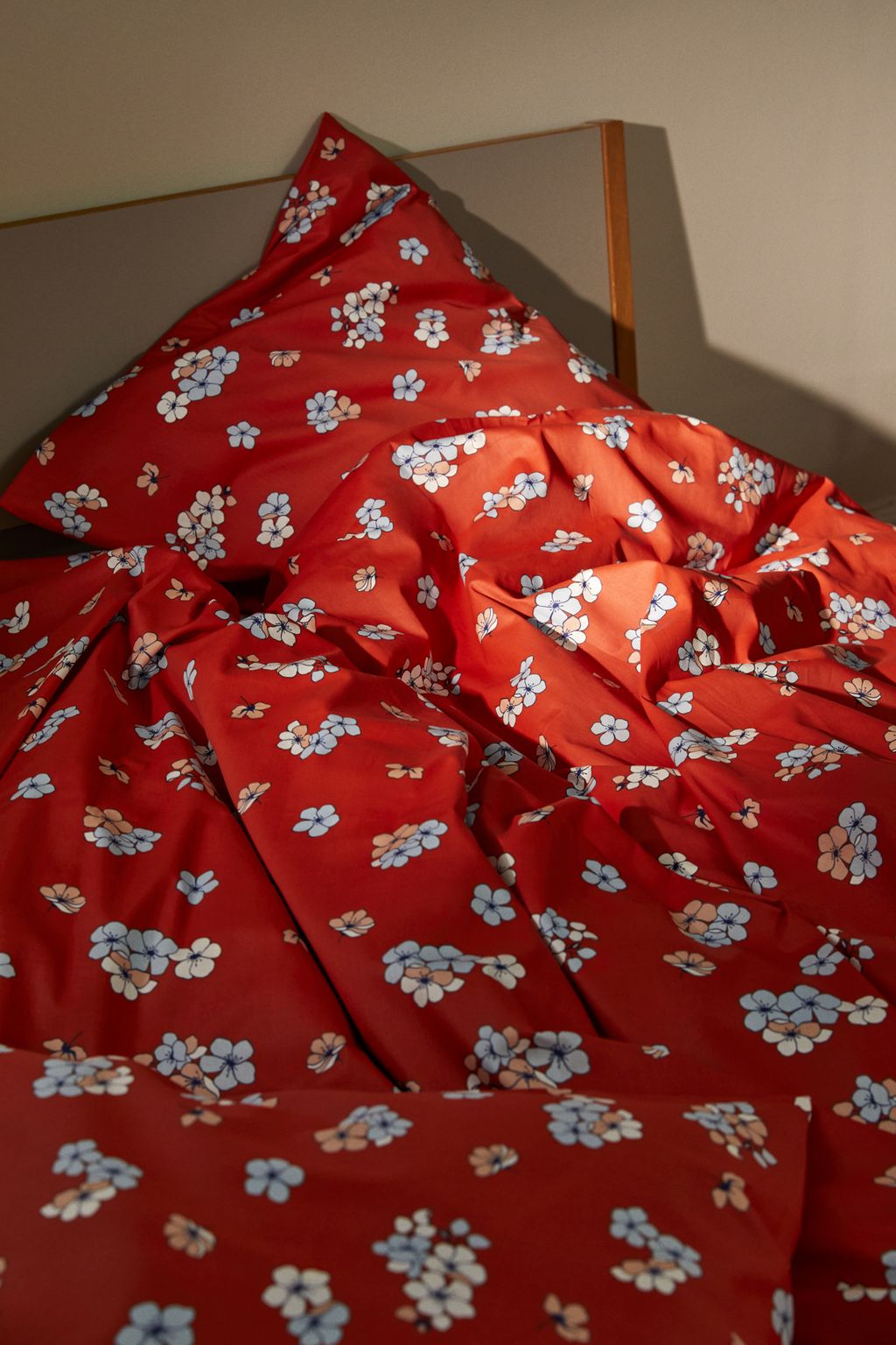 [product_category]-Juna Grand Pleasantly Bed Linen 140 X220 Cm, Chili-Juna-5713397370797-637079-JUN-5