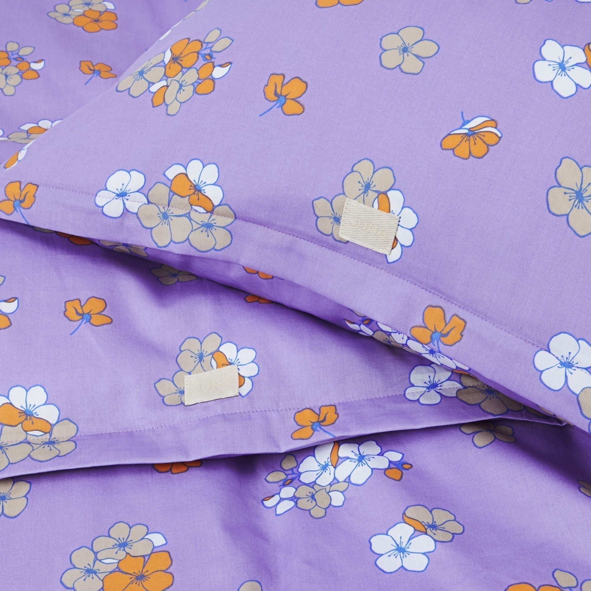 [product_category]-Juna Grand Pleasantly Bed Linen 140x200 Cm, Purple-Juna-5713397360101-636010-JUN-11