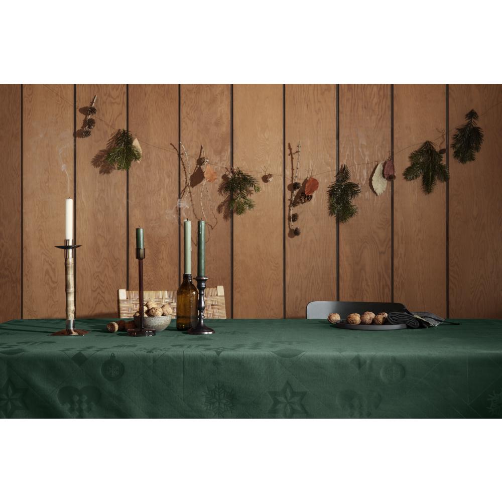 [product_category]-Juna Natale Damasque Tablecloth Green, 150x220 Cm-Juna-5713397074909-607490-JUN-4