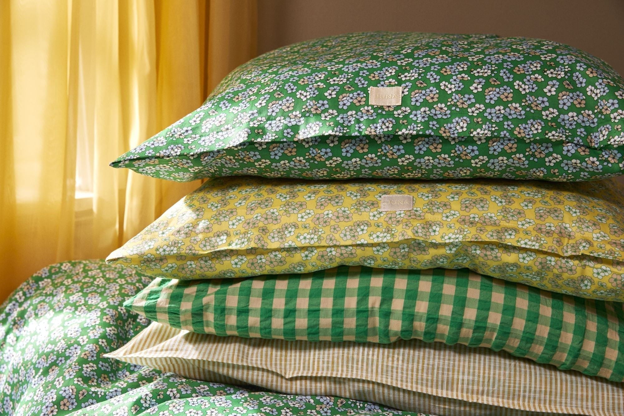 [product_category]-Juna Pleasantly Bed Linen 140x220 Cm, Green-Juna-5713397360231-636023-JUN-4