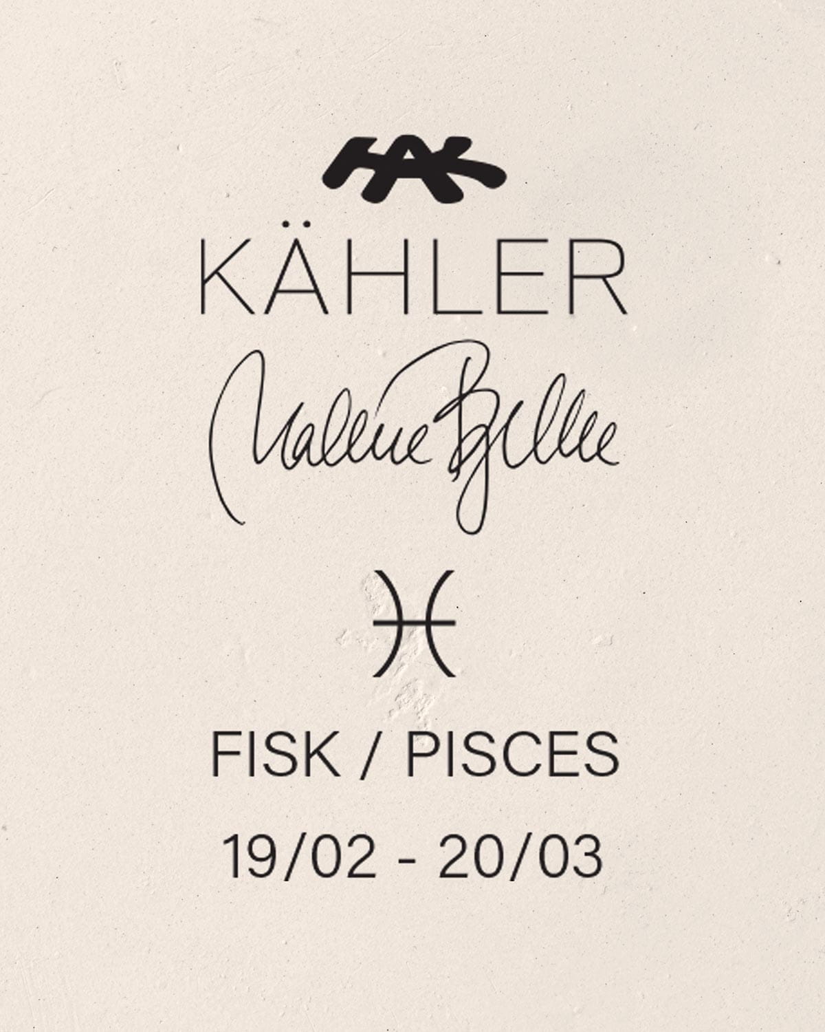 [product_category]-Kähler Astro Figure, Pisces 13 Cm-Kähler-5703779184845-693511-KAH-5