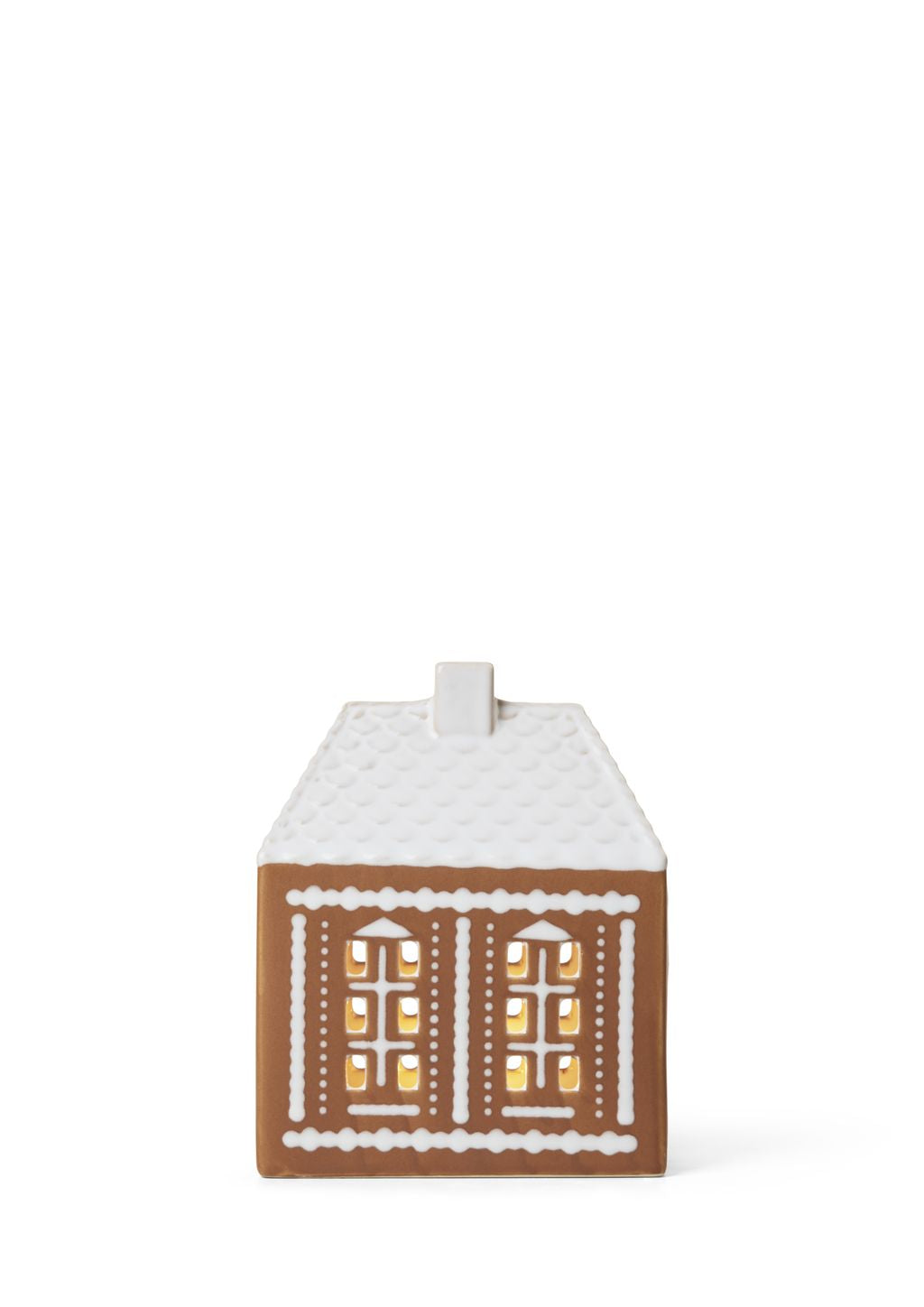 [product_category]-Kähler Gingerbread Lighthouse Brown, Medium-Kähler-5703779184968-693523-KÄH-2