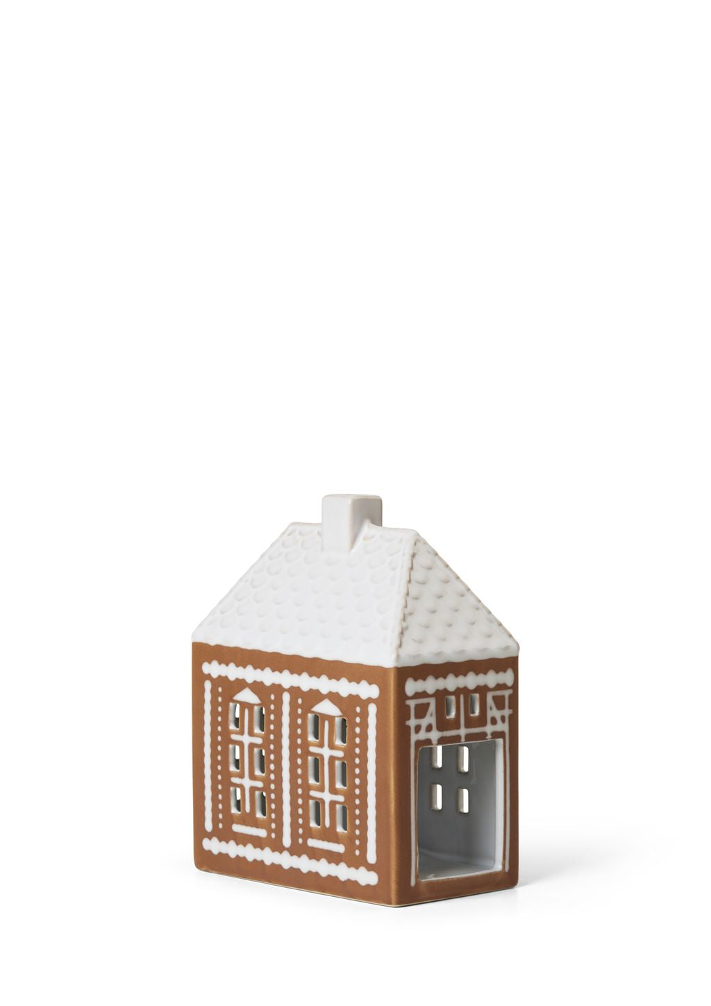 [product_category]-Kähler Gingerbread Lighthouse Brown, Medium-Kähler-5703779184968-693523-KÄH-3