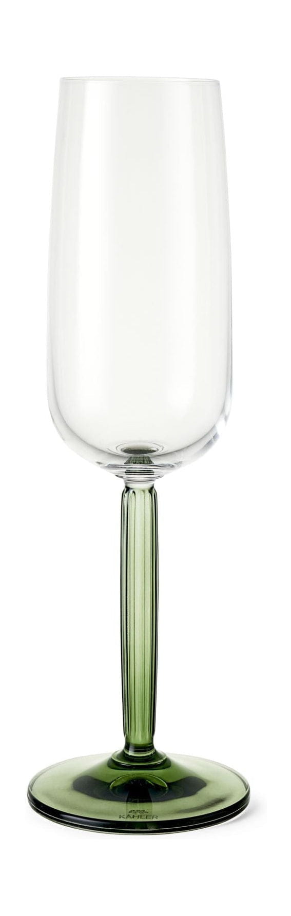 [product_category]-Kähler Hammershøi Champagne Glass Set Of 240 Ml, Green-Kähler-5703779187488-693071-KAH-1