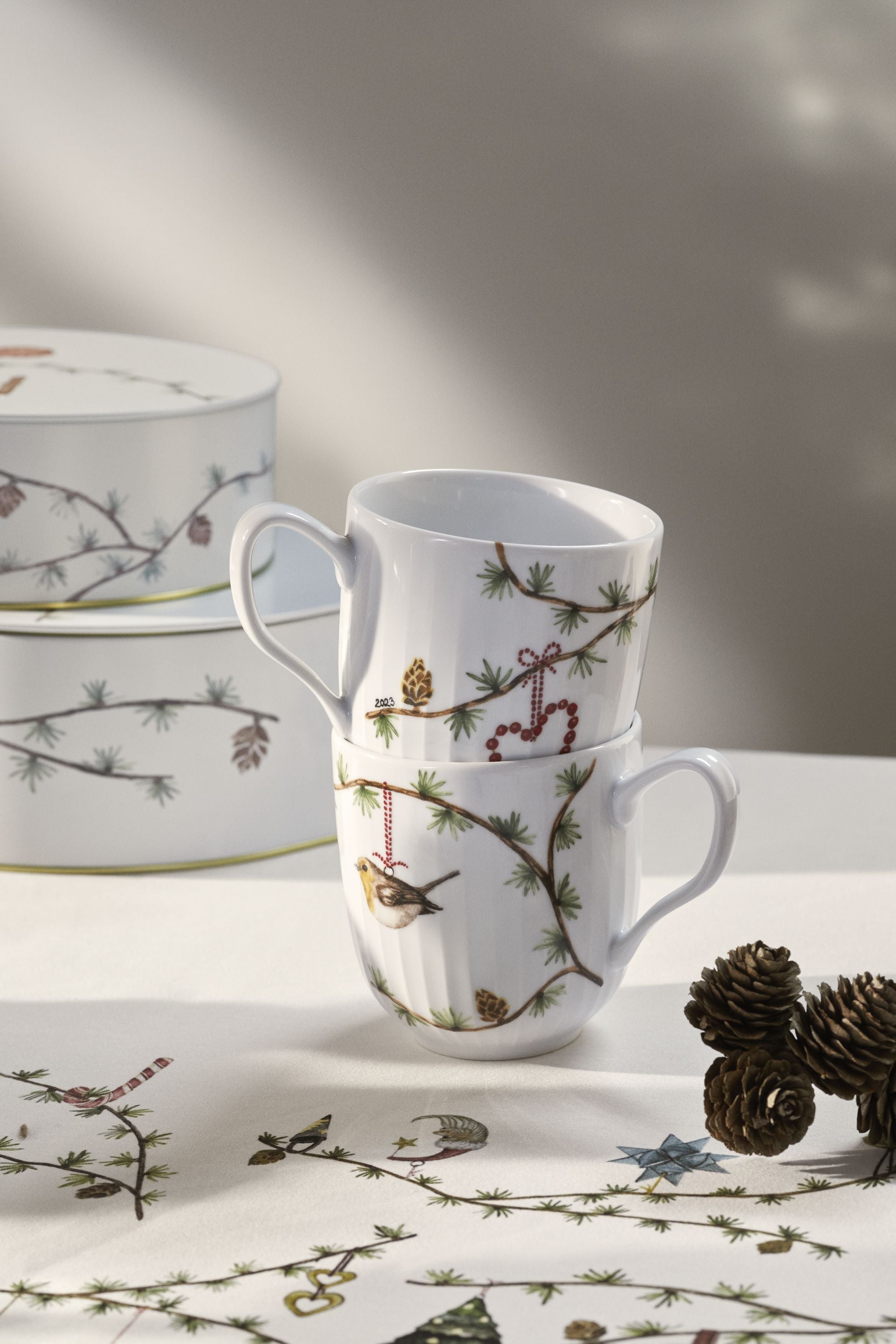 [product_category]-Kähler Hammershøi Christmas Mug 2023 33 Cl White W. Deco-Kähler-5703779187723-690126-KAH-10