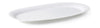 Kähler Hammershøi Oval Plate 40x22,5 cm, bílá
