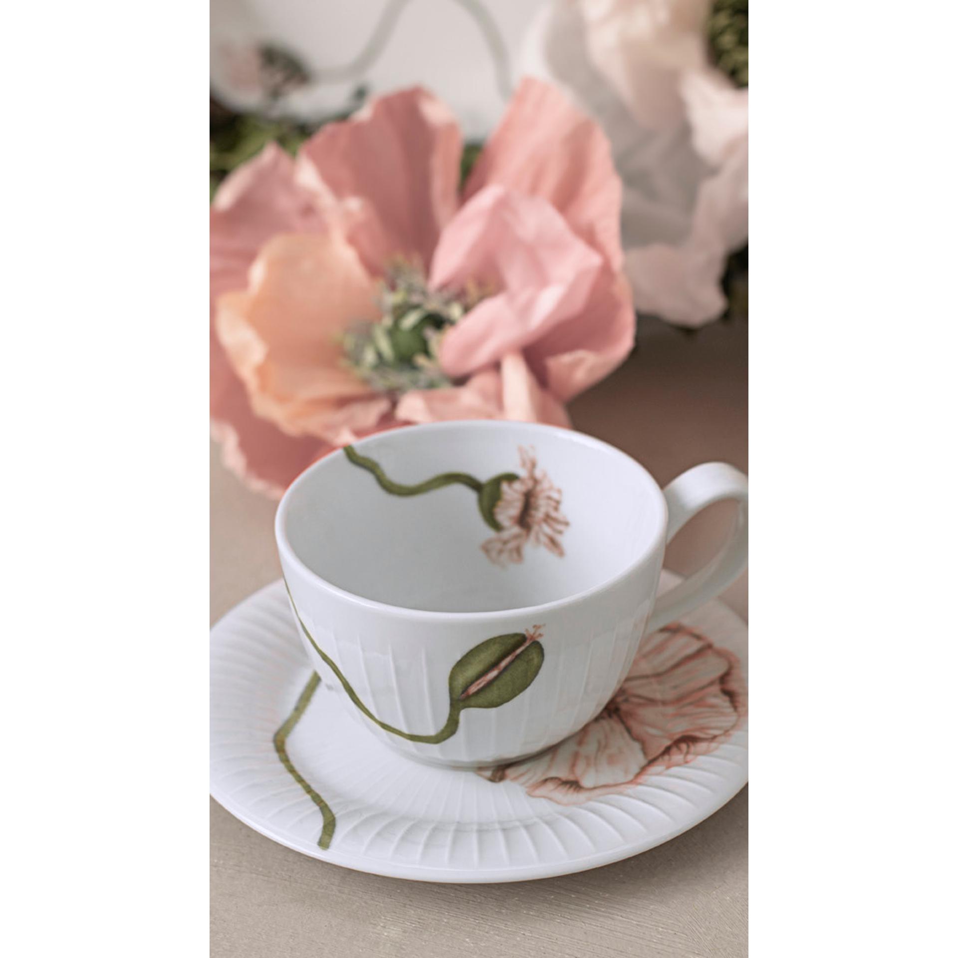 [product_category]-Kähler Hammershøi Poppy Cup 0.38 L White With Decoration, 2 P Cs.-Kähler-5703779183800-692296-KAE-5