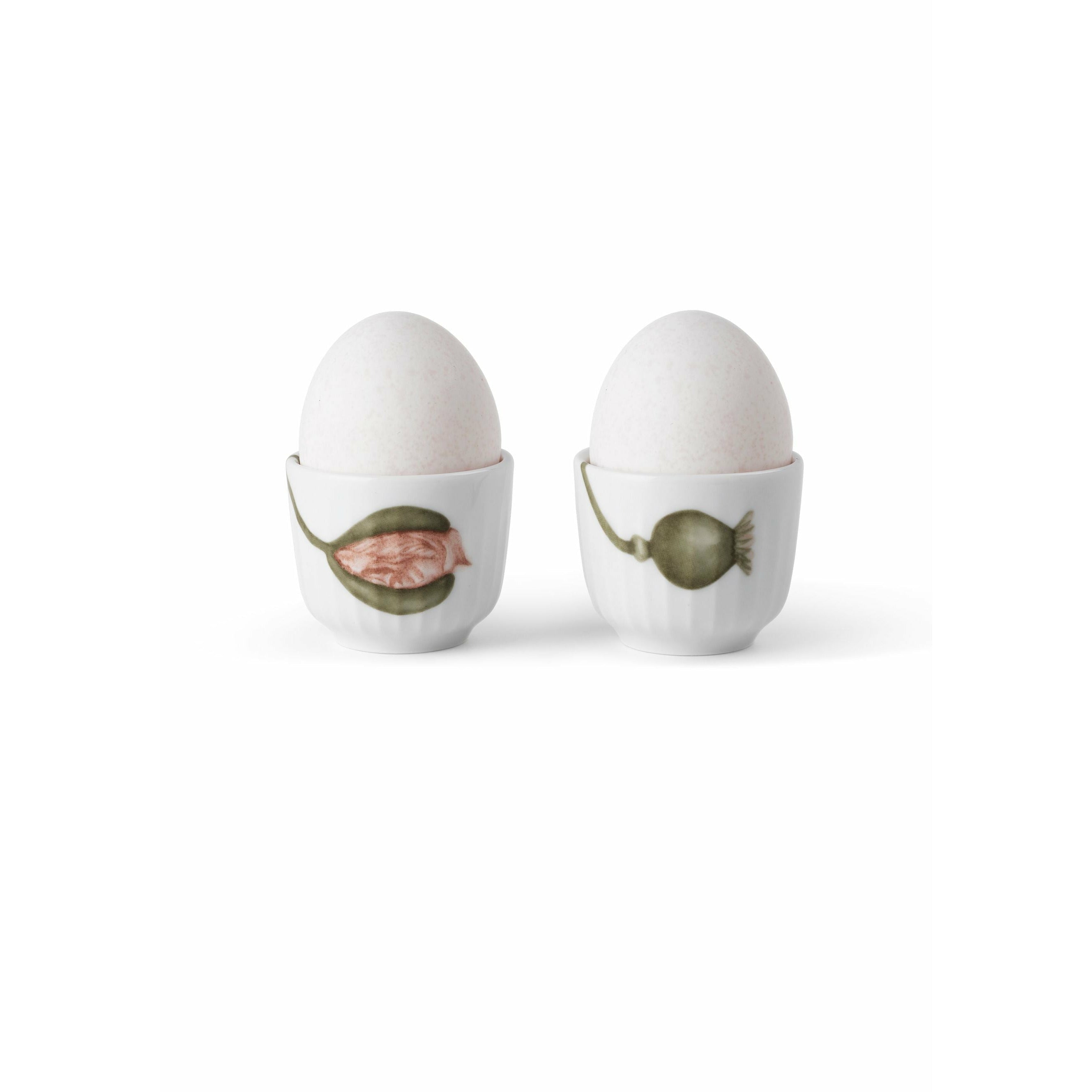 [product_category]-Kähler Hammershøi Poppy Egg Cup ø5 Cm White With Decoration, 2 P Cs.-Kähler-5703779185637-692491-KAH-2