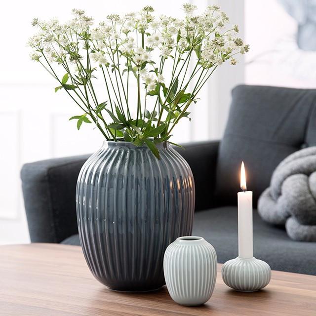 [product_category]-Kähler Hammershøi Vase Anthracite Grey, Large-Kähler-5703779153865-692367-KAE-3