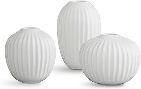 [product_category]-Kähler Hammershøi Vases White Mini, 3 P Cs-Kähler-5703779161457-692397-KAE-1