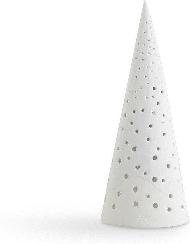 [product_category]-Kähler Nobili Tealight Holder Snow White, Medium-Kähler-5703779162119-692418-KAE-1