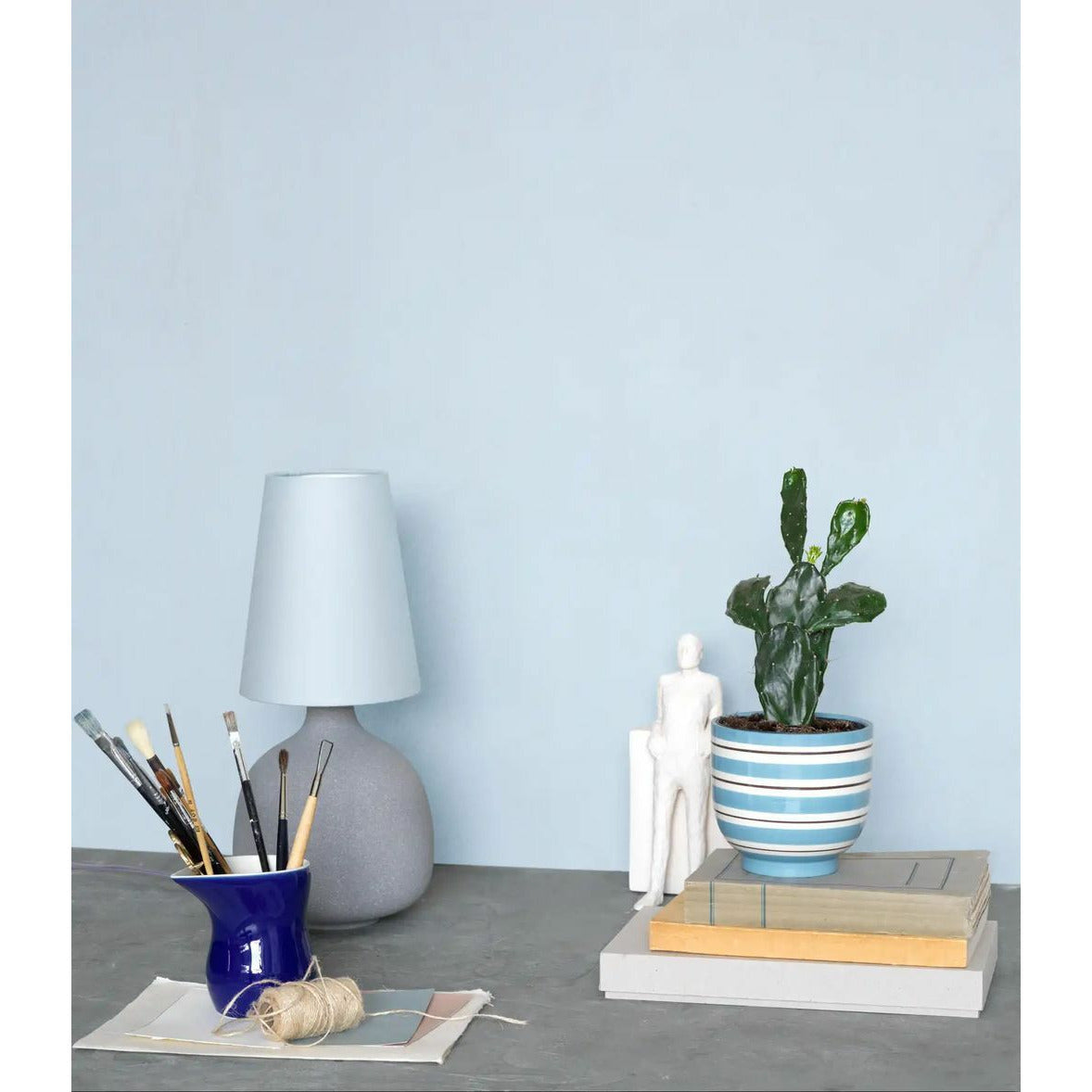 [product_category]-Kähler Omaggio Nuovo Plants, Blue-Kähler-5703779185491-690161-KAE-4