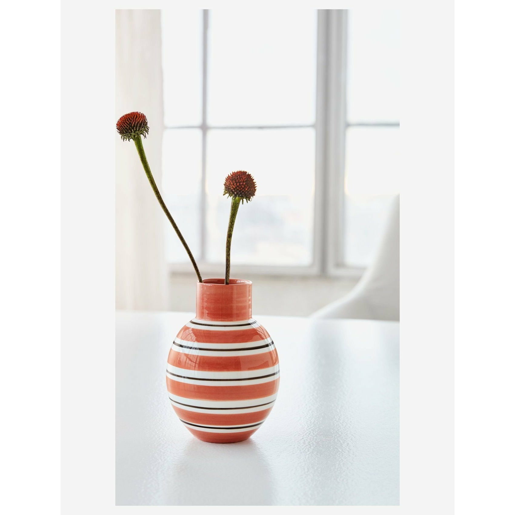 [product_category]-Kähler Omaggio Nuovo Vase H14.5 Terracotta-Kähler-5703779185088-690166-KAH-2