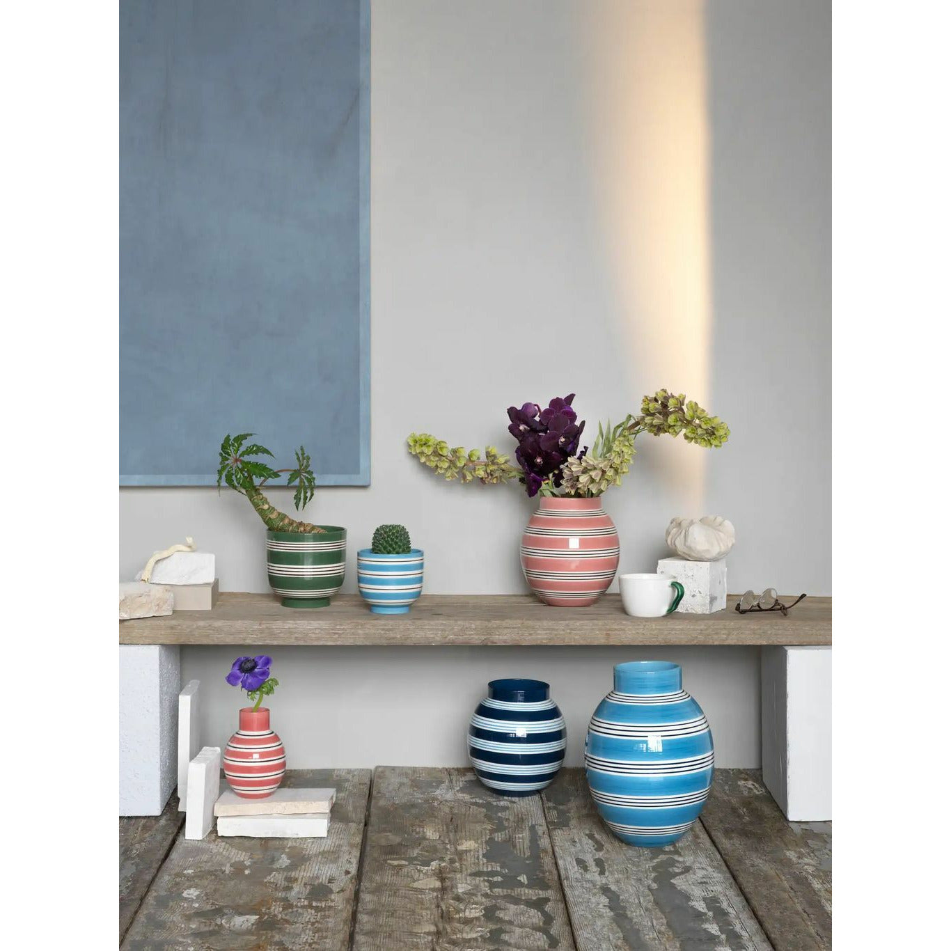 [product_category]-Kähler Omaggio Nuovo Vase, Pigeons Pink-Kähler-5703779185514-690163-KAE-2