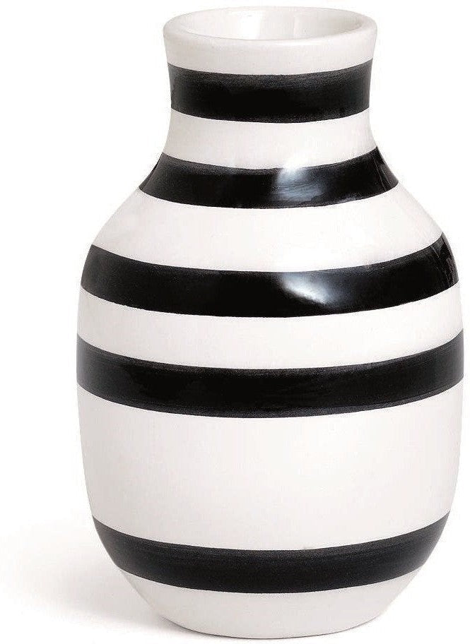 [product_category]-Kähler Omaggio Vase Black, Small-Kähler-5703779119601-690186-KAE-1