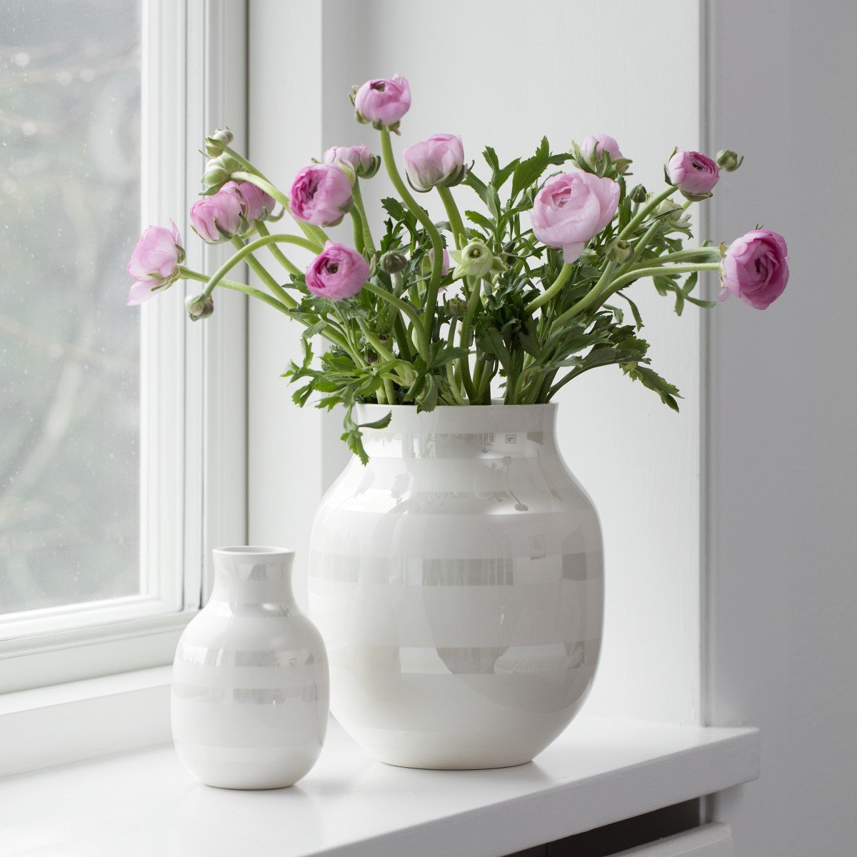 [product_category]-Kähler Omaggio Vase Pearl, Small-Kähler-5703779160528-691780-KAE-2