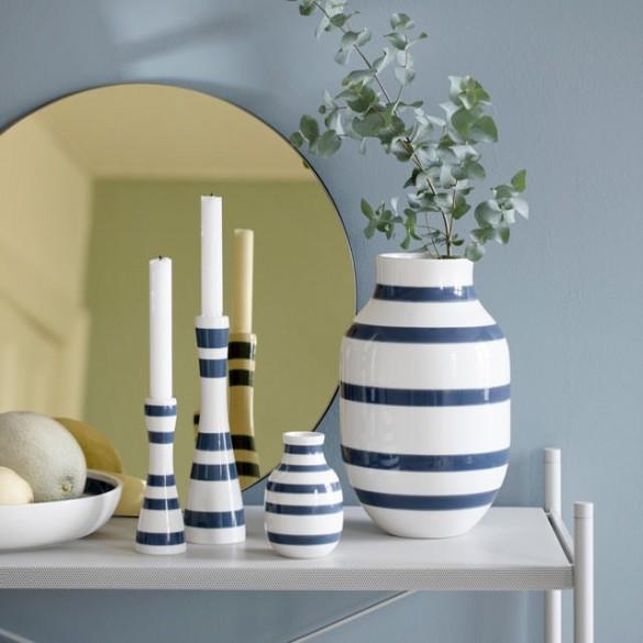 [product_category]-Kähler Omaggio Vase Steel Blue, Large-Kähler-5703779172828-691762-KAE-2