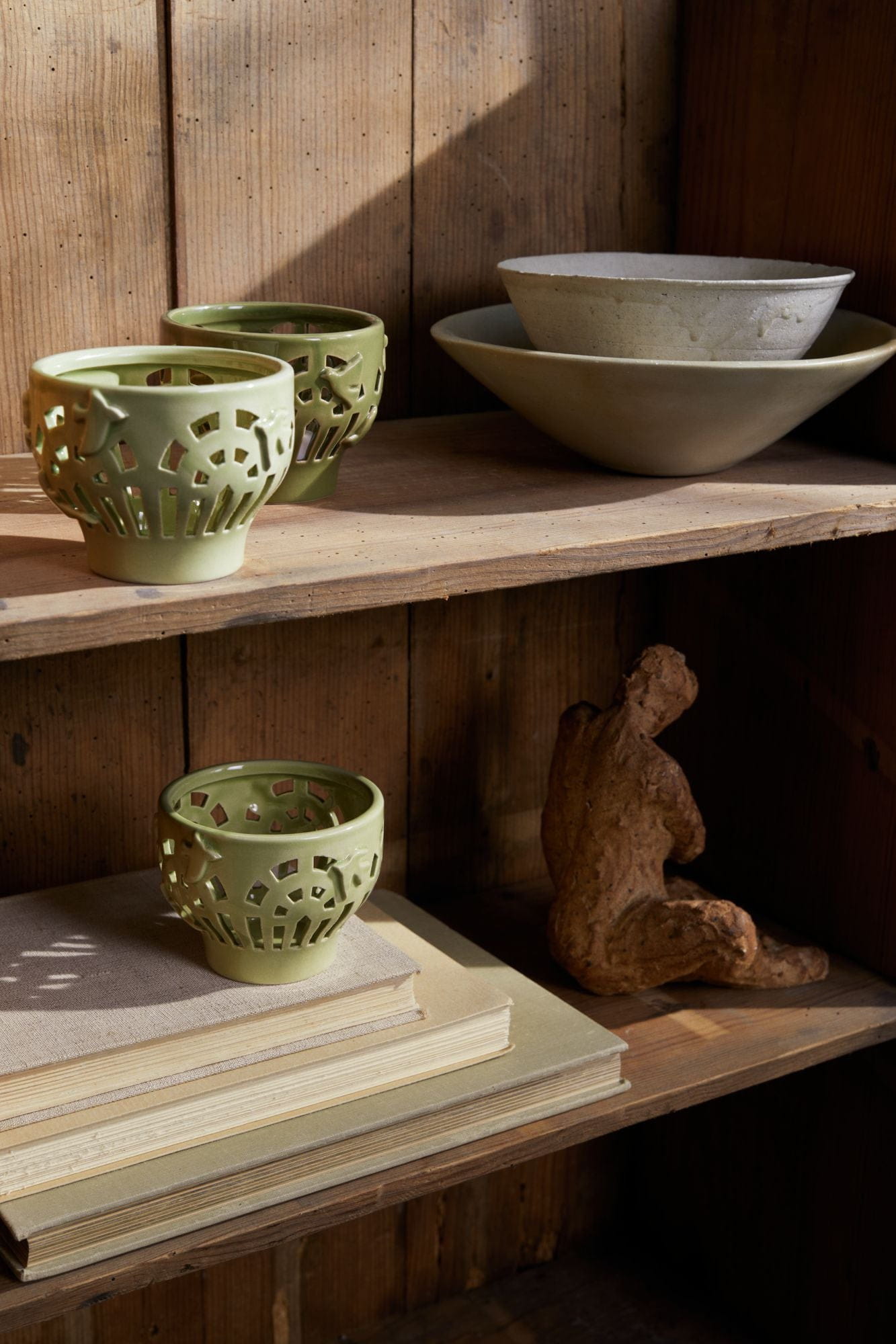 [product_category]-Kähler Orangery Tealight Holder ø9.5 Cm, Green Garden-Kähler-5703779186887-691203-KAH-8