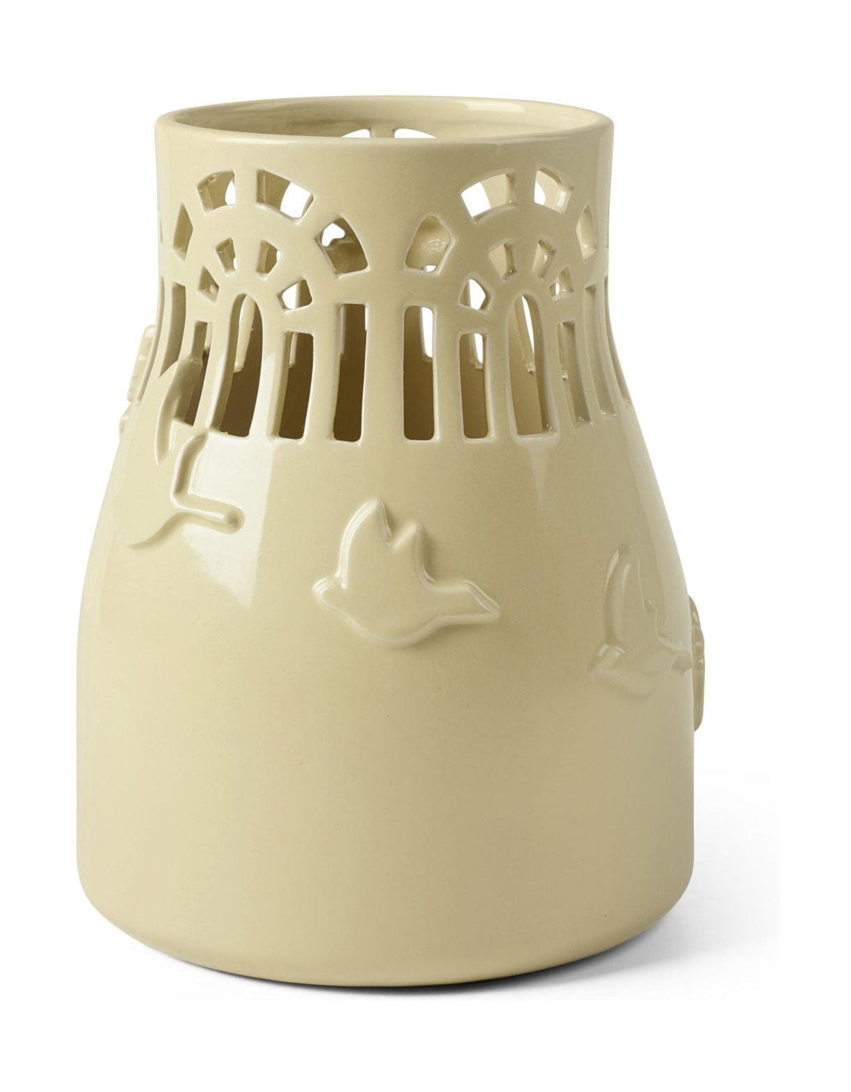 [product_category]-Kähler Orangery Vase 18 Cm, Sweet Honey-Kähler-5703779186894-691204-KAH-1